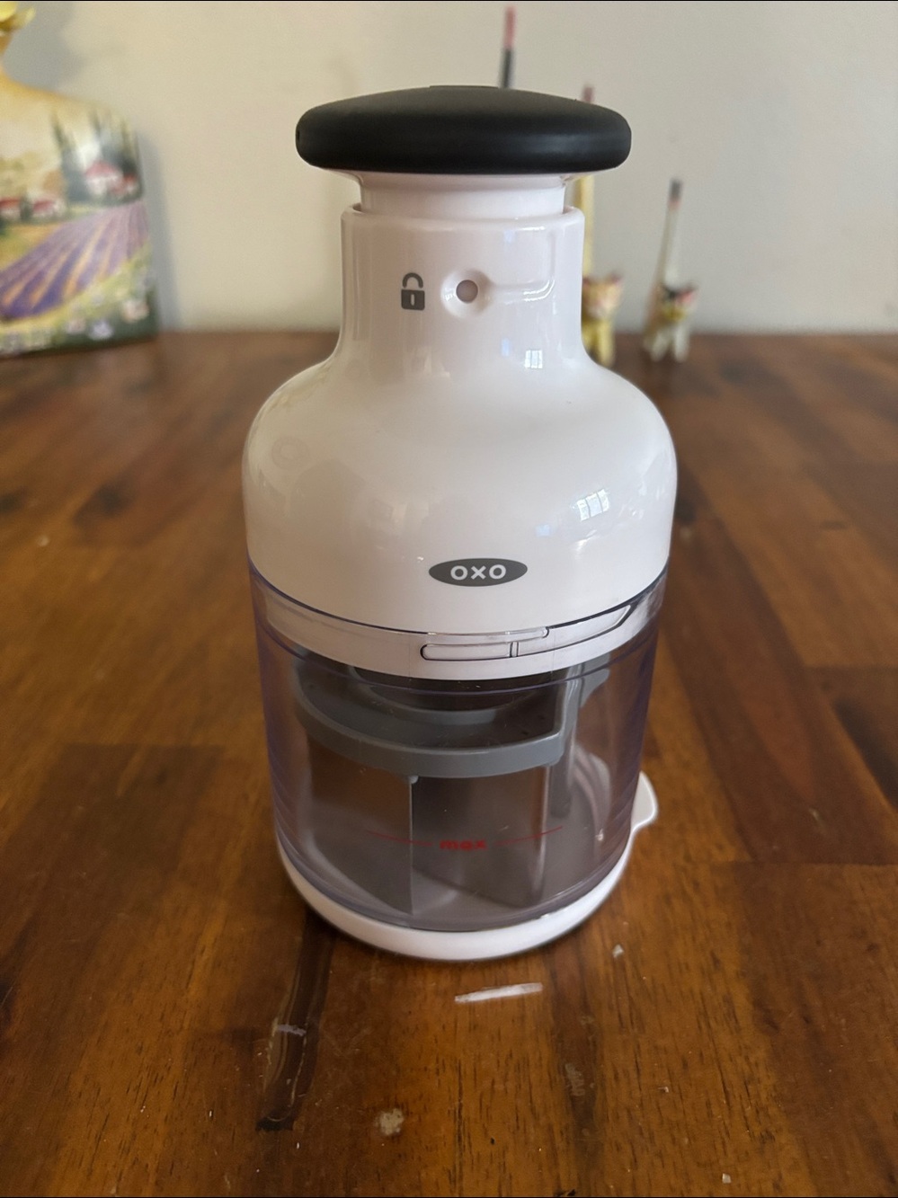 OXO Good Grips Food Chopper Manual Food Chopper White Clear Like New